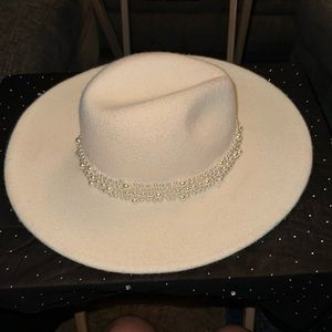Ivory Fedora hat